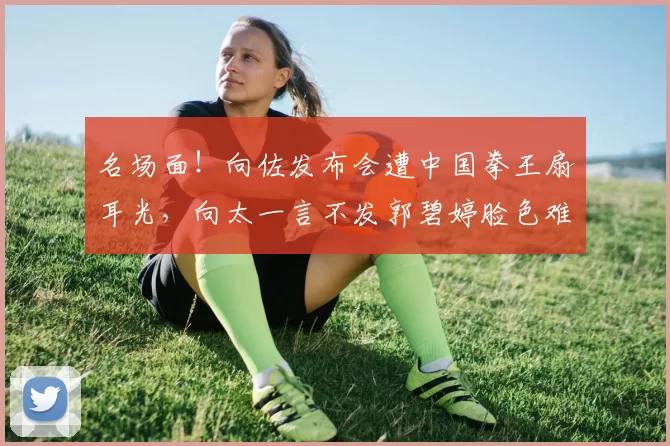 名场面！向佐发布会遭中国拳王扇耳光，向太一言不发郭碧婷脸色难看