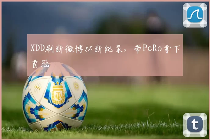 XDD刷新微博杯新纪录，带PeRo拿下首冠